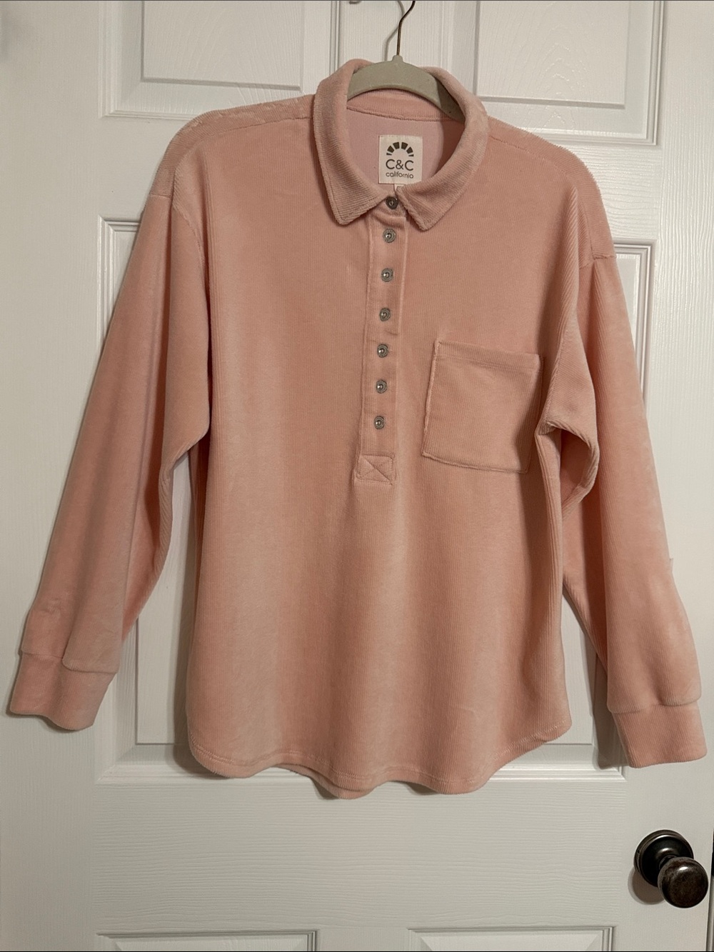 C&C California Pink Polo
